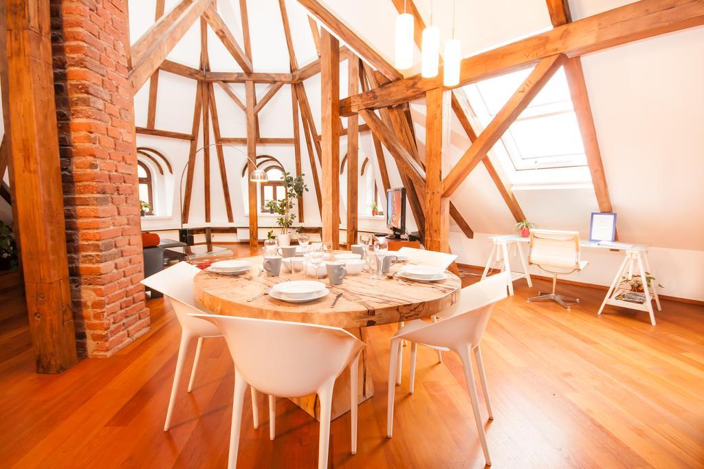 Luxury Loft Appartement Praag Buitenkant foto