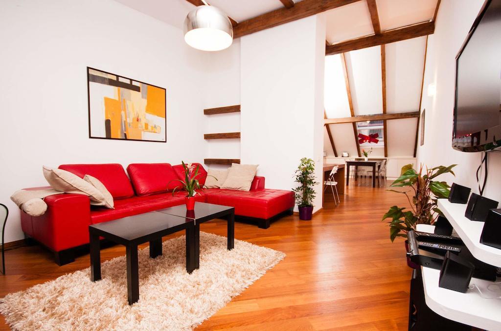 Luxury Loft Appartement Praag Kamer foto
