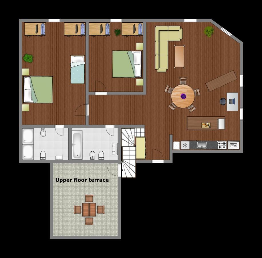 Luxury Loft Appartement Praag Buitenkant foto